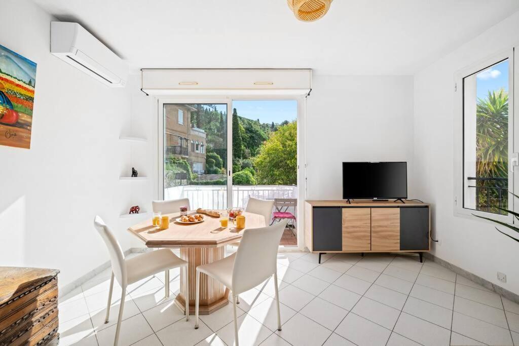 La Villa Julia - Calme - Spacieux - Parking Prive - Climatisation Menton Eksteriør billede