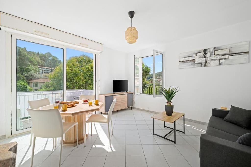 La Villa Julia - Calme - Spacieux - Parking Prive - Climatisation Menton Eksteriør billede